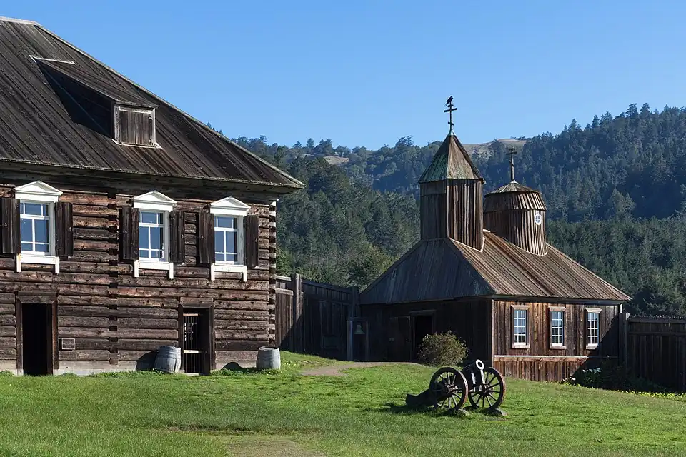 Форт-Росс в Калифорнии