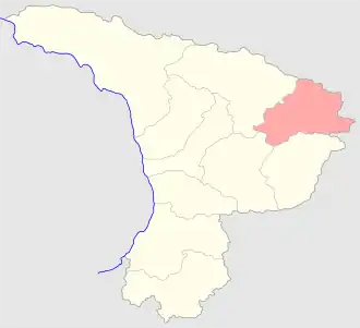 Рачинский уезд на карте