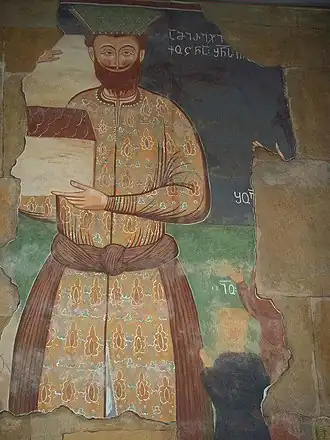 фреска в Набахтеви