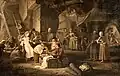 Разбойники делят добычу, 1786