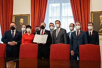 Подписание коалиционного соглашения