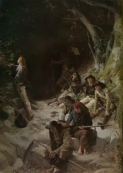 Засада, 1883, музей истории и искусств Шоле.