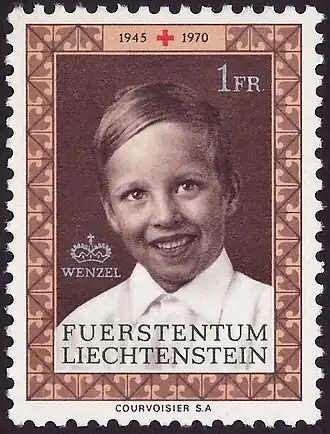 Франц Иосиф на почтовой марке, 1970 год