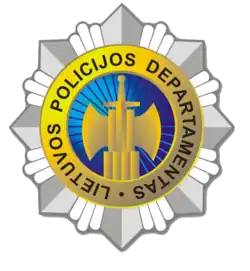 Эмблема департамента полиции Литвы