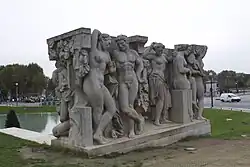 «Радость жизни», 1937, сады Трокадеро, Париж