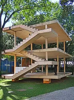 Дом Ино. Макет-воссоздание на Архитектурной Биеннале 2014 года, Венеция