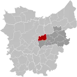 Расположение муниципалитета на карте провинции
