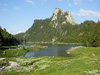 Озеро Лак-де-Тане летом 2008 года.