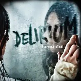 Обложка альбома Lacuna Coil «Delirium» (2016)