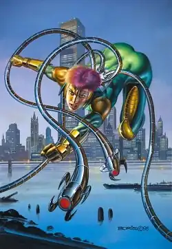 Леди Осьминог в Marvel Masterpieces (1996)Художник — Борис Вальехо.