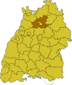 Хайльбронн на карте