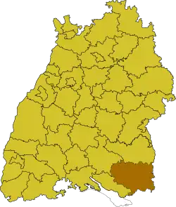 Равенсбург на карте