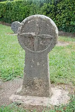 Баскская дискообразная стела