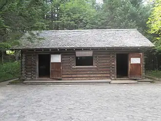 Родной дом Ким Чен Ира в Пэктусанском тайном лагере