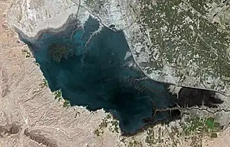 Спутниковый снимок озера 2003 года