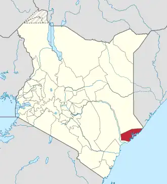 Ламу на карте