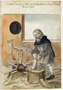 Колесник, 1545 год.