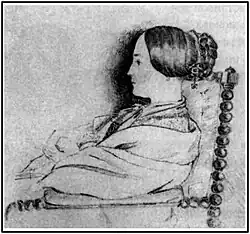 Н. Н. Пушкина-Ланская. 1844