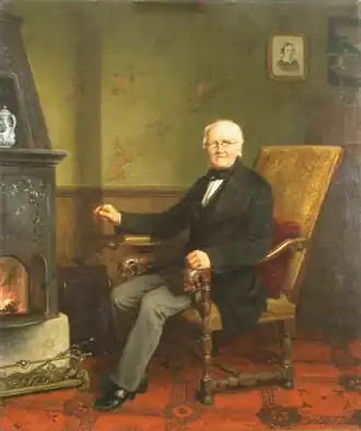 портрет работы К.&nbsp;И.&nbsp;Лаша, 1878