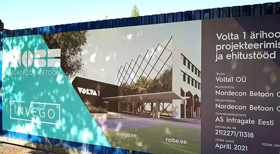 Улица Копли 68: административное здание машзавода было перестроено в новое офисное здание