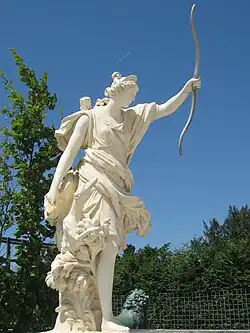 «Вечер» в образе Дианы-Охотницы. Партер Латоны, парк Версаля