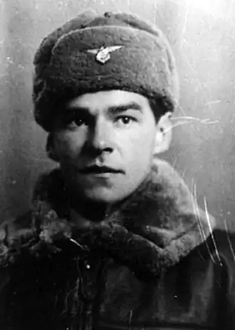 Марсель Лефевр во время службы в полку «Нормандия&nbsp;— Неман»