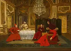 Посиделки во дворце у кардинала