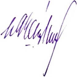 Изображение автографа