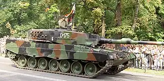 Leopard 2A4 армии Польши, 2007&nbsp;год