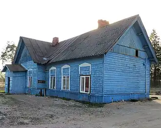 Охотничий дом барона П. Л. Корфа, до середины 1960-х годов — школа