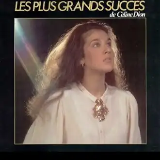 Обложка альбома Селин Дион «Les plus grands succès de Céline Dion» (1984)
