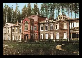 Первое здание санатория фото 1910—1914 гг.