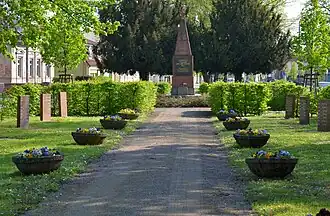 Sowjetisches Ehrenmal auf dem ehemaligen Dorfanger von Letschin