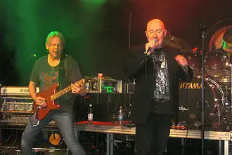 Группа в 2011 году. Слева - Бьёрн Стиггсон, справа - Пео Петтерссон.