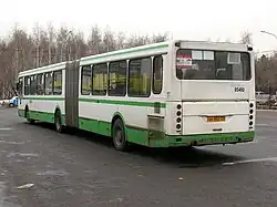 ЛиАЗ-6212.00 в Москве, вид сзади
