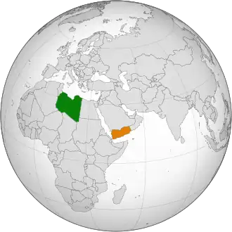 Ливия и Йемен