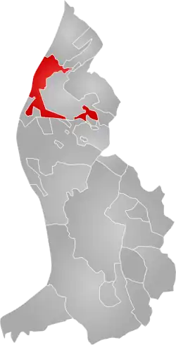 Гамприн на карте