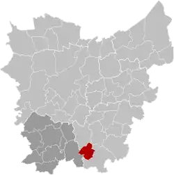 Расположение муниципалитета на карте провинции