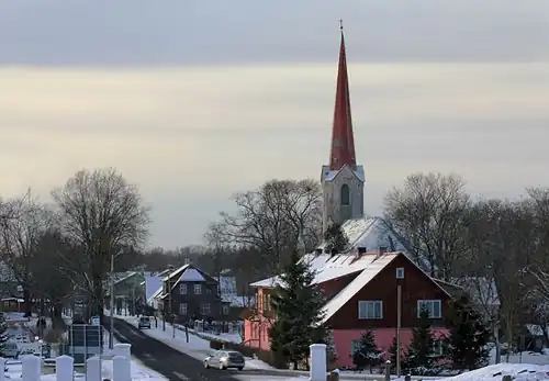 Вид на город