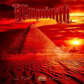 Обложка сингла Lil Pump и Anuel AA «Illuminati» (2020)