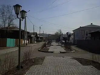 Вид на восток от Одигитриевского собора (до реставрации)