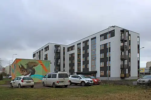 Улица Линнамяэ, дом 38В (построен в 2018 году)