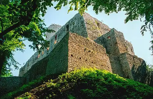 Замковые стены