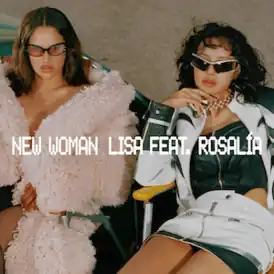Обложка сингла Лисы и Розалии «New Woman» ()