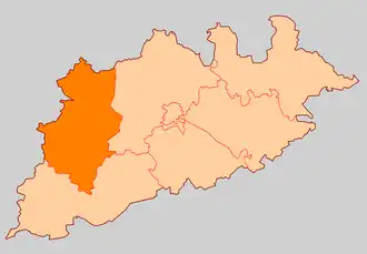 Лисковское сельское поселение на карте