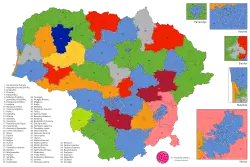 Лидеры после первого тура в одномандатных округах