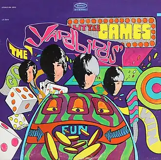 Обложка альбома The Yardbirds «Little Games» (1967)