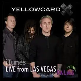 Обложка альбома Yellowcard «Live from Las Vegas at&nbsp;the&nbsp;Palms» (2008)
