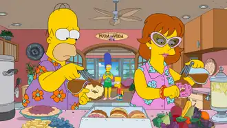 Схожесть Гомера и Эвелин