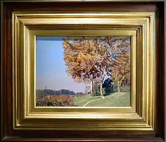 Осень на берегах реки Арно, 1934